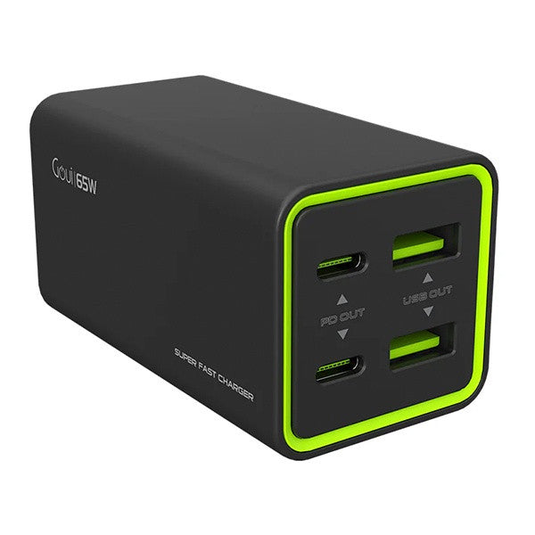 Goui Tank Chargeur de Bureau Super Rapide 4 Ports 65W Goui Tank Chargeur de Bureau Super Rapide 4 Ports 65W